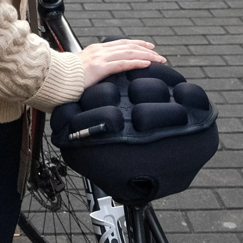 Ergonomisch Fietszadel met Luchtkamers voor Optimale Schokdemping Ventilatie Comfort bij Lange Fietstochten | Sansoti