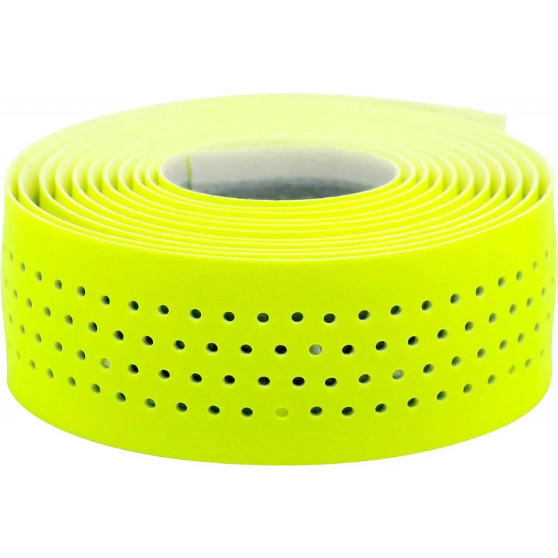 Ruban de guidon Guidoline Fluo Grip – Jaune fluorescent antidérapant