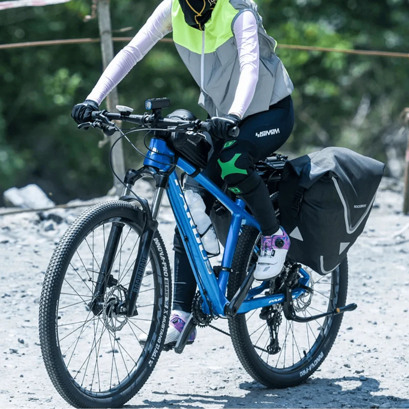 Porte-bagages vélo aluminium sans outils — charge 25 kg, installation en 5 minutes