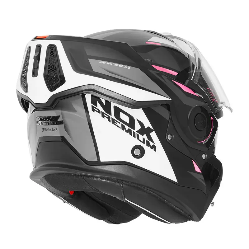 Casque modulable - Ark blanc rose noir