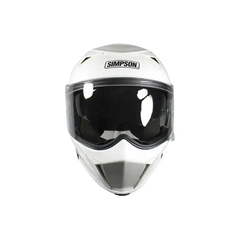 Casque moto modulable - Darksome blanc