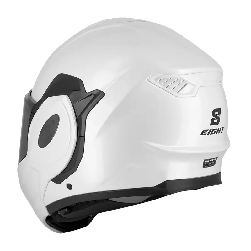 Casque moto modulable - FlipTech blanc