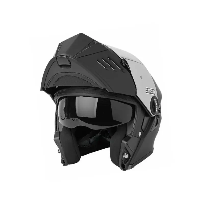 Casque moto modulable - Darksome noir mat