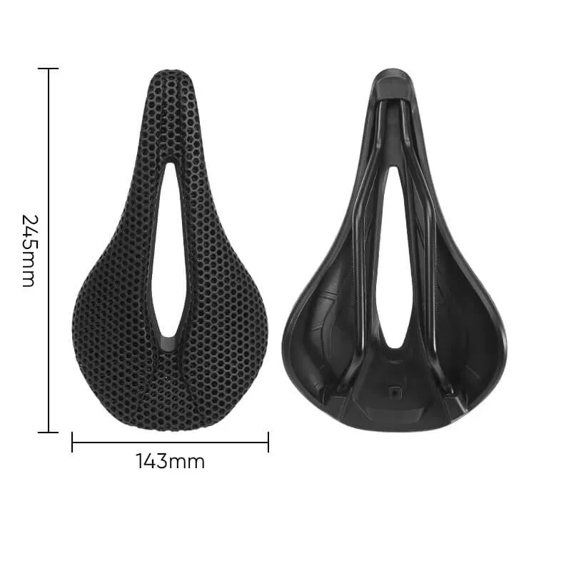 EdgeFlex™ | Selle velo route 3D carbone pour performance et soulagement des douleurs