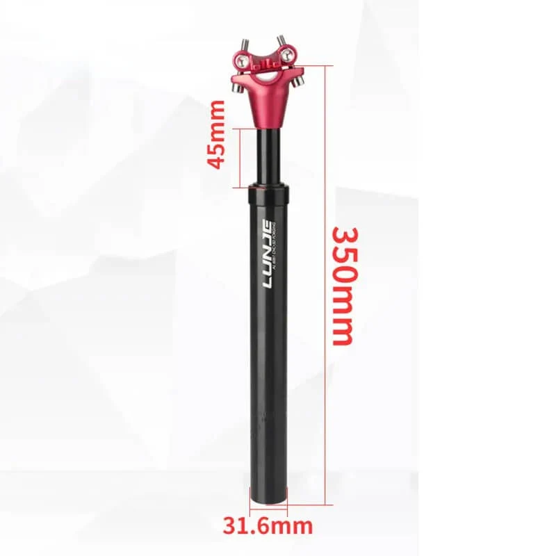 ShockFree™ | Tige de selle suspendue avec suspension réglable et stabilité renforcée
