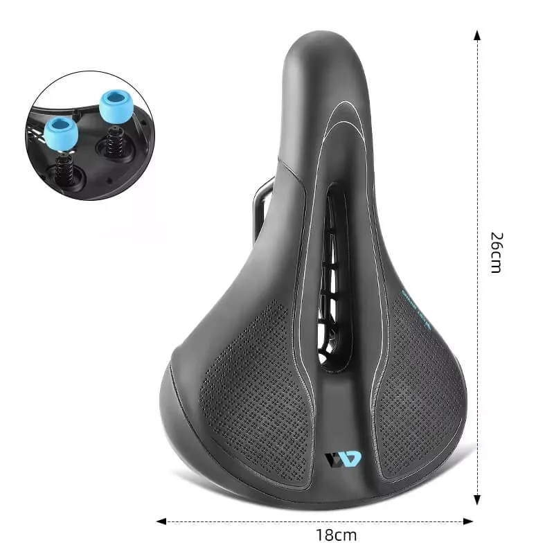 CloudRide™ | Selle velo confort avec suspension antichoc et ventilation centrale