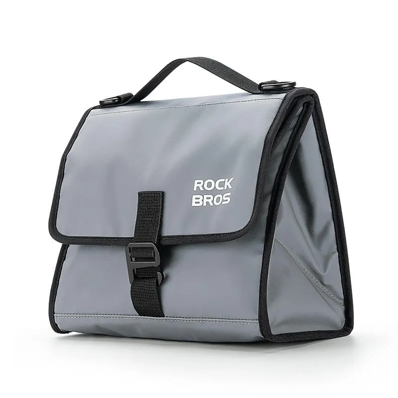 RideEase™ | Sacoche guidon vélo isotherme et extensible pour plus de liberté 4-7L