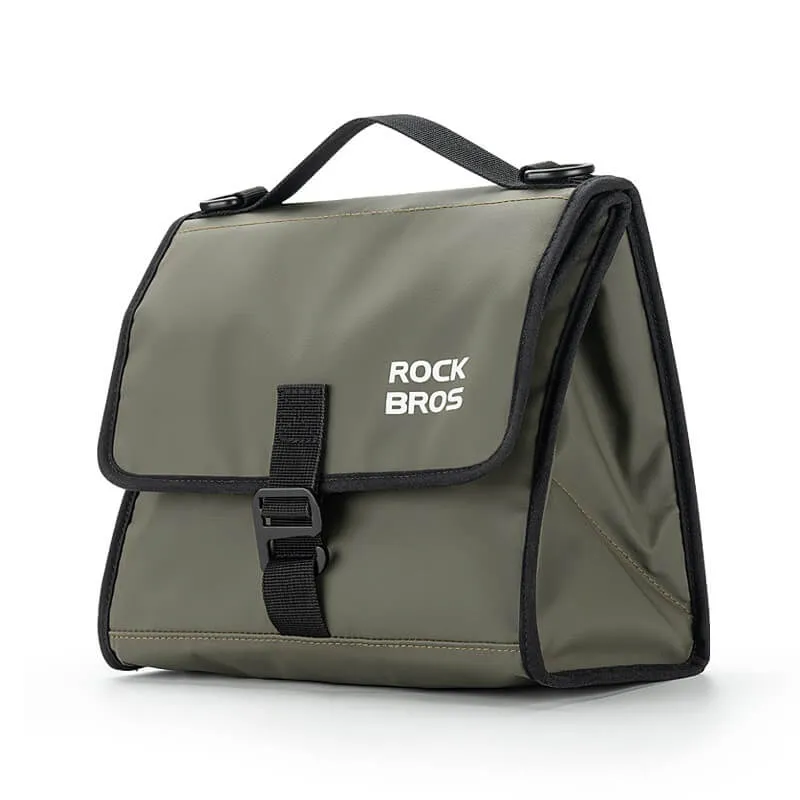 RideEase™ | Sacoche guidon vélo isotherme et extensible pour plus de liberté 4-7L