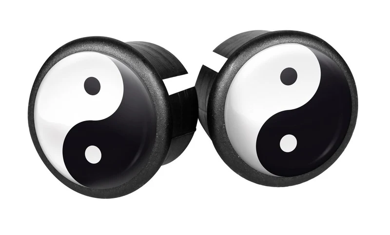 Embouts de guidon route Guidoline – Modèle Yin Yang