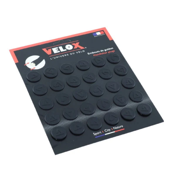 Embouts de guidon noirs x30 Guidoline – Lot atelier