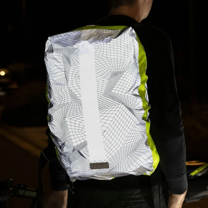 Housse réfléchissante sac à dos vélo WOWOW Chunk Bag 20 à 25 L