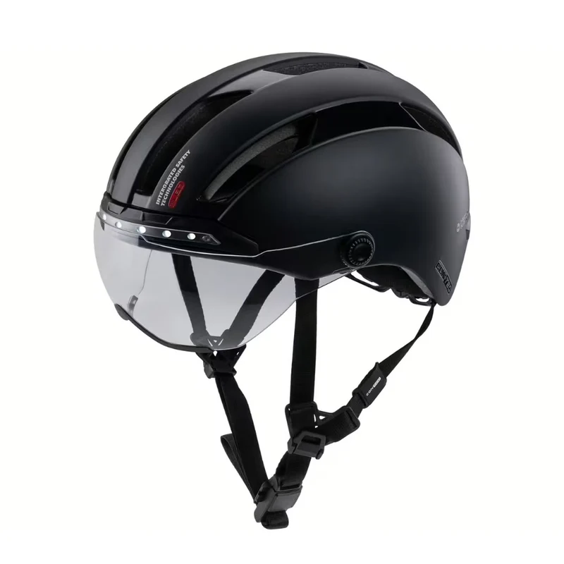 Casque vélo lumineux avec clignotants led Contec Como