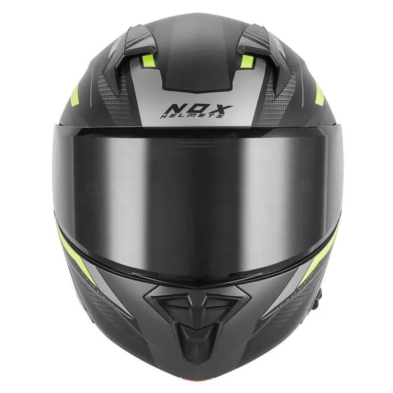 Casque modulable - N968 Shift noir mat jaune
