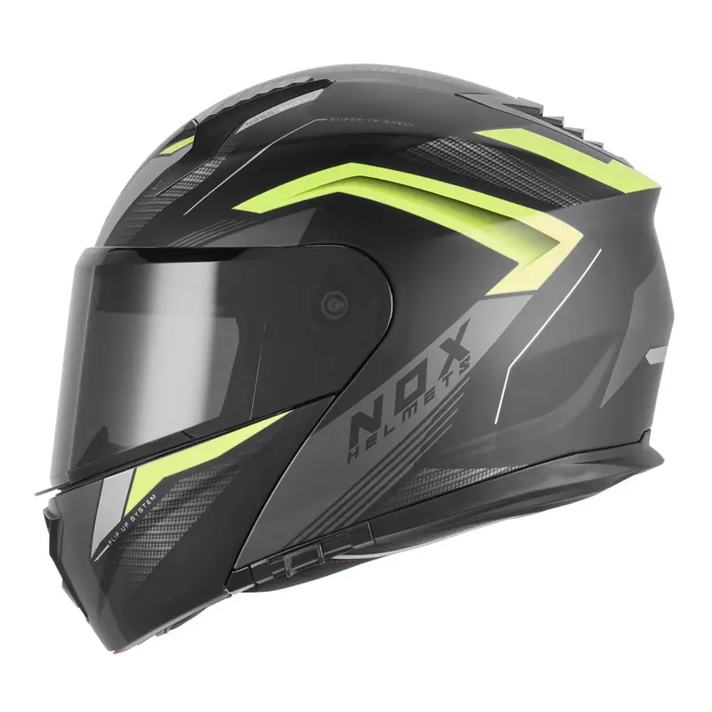 Casque modulable - N968 Shift noir mat jaune