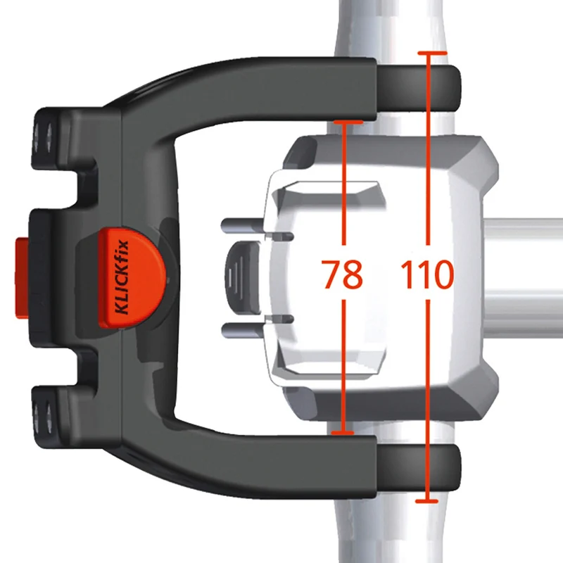 Support guidon KlickFix E-Bike