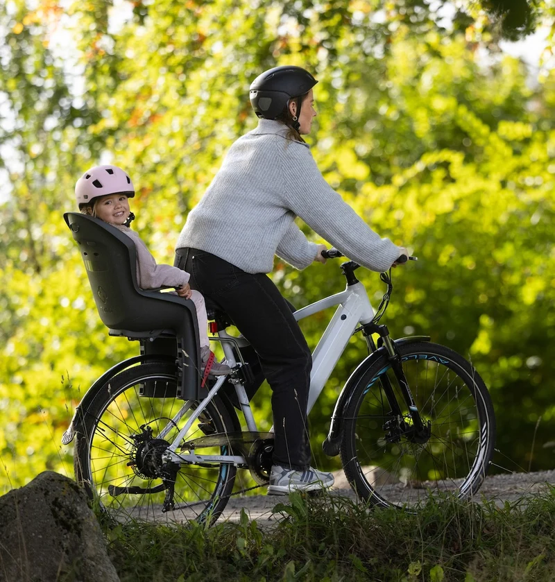 Siège vélo enfant porte-bagages Hamax - Amiga