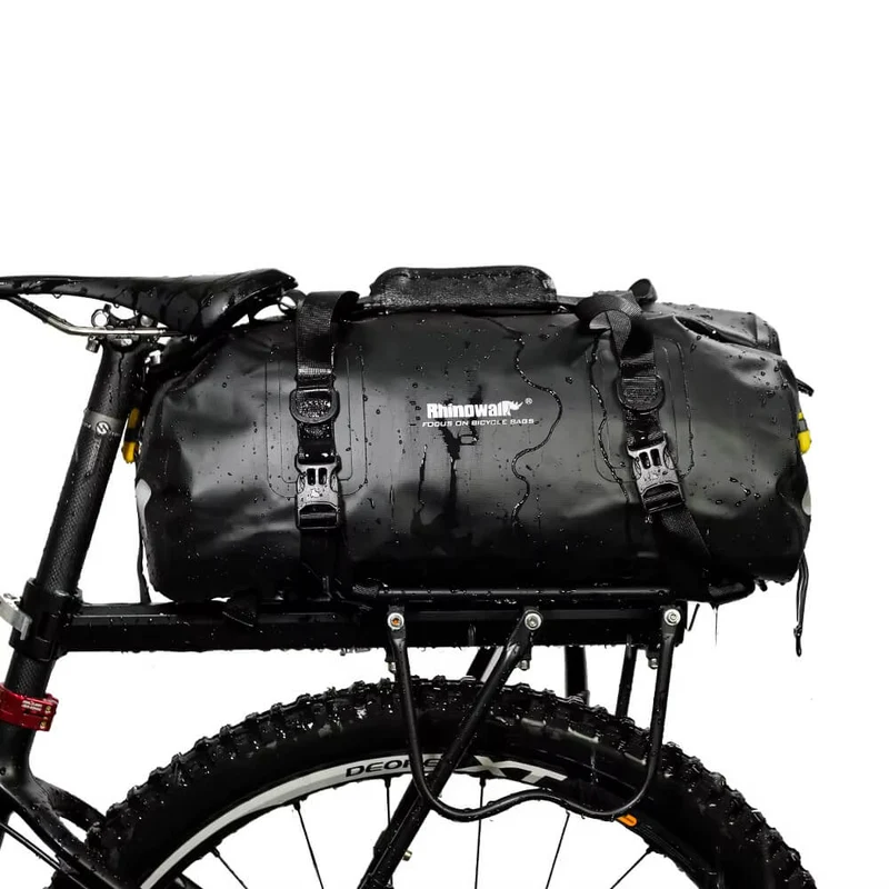 TravelLoad™ | Sacoche velo porte bagage extensible et imperméable 20L-30L
