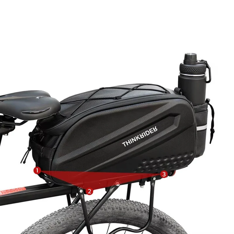 GearHaul™ | Sacoche velo porte bagage polyvalente et étanche 14L