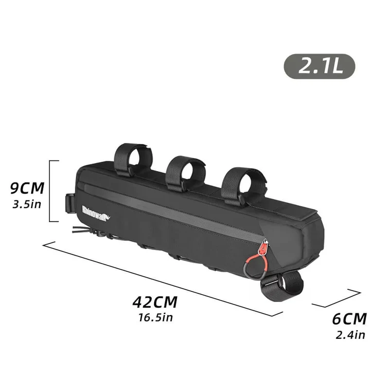 TrekPocket™ | Sacoche cadre velo protection antichoc et étanche