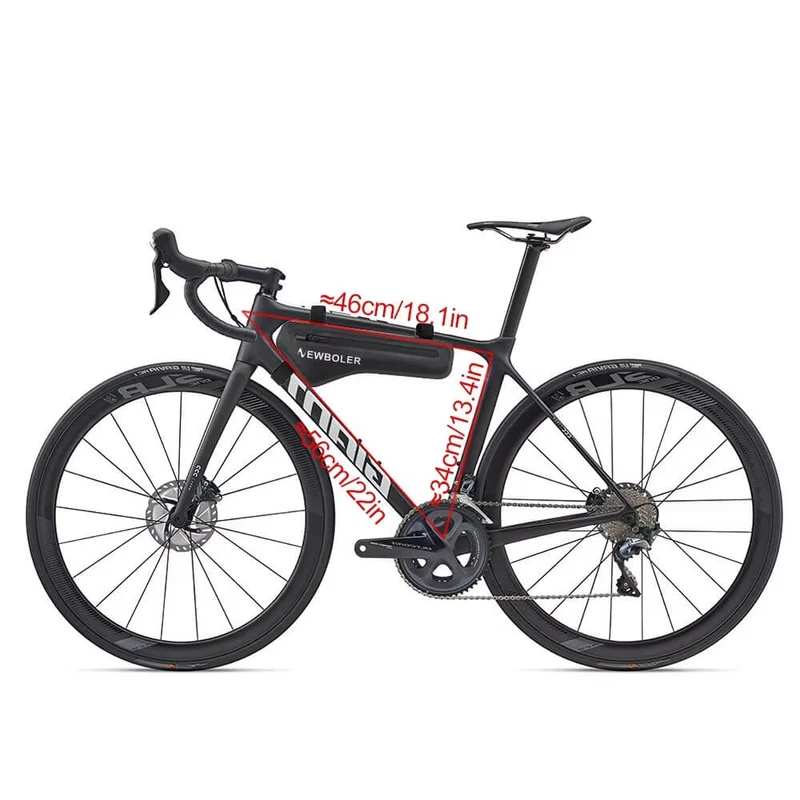 CargoMate™ | Sacoche cadre velo étanche et stable : 2 Modèles