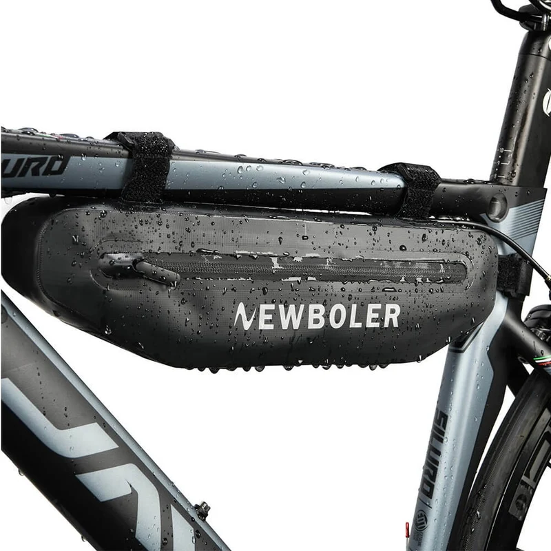 UrbFrame™ | Sacoche cadre velo étanche et légère 2L