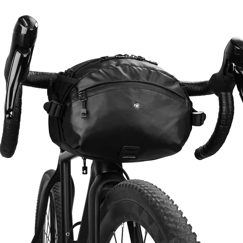 TravelGrip™ | Sacoche guidon vélo étanche avec sortie écouteurs