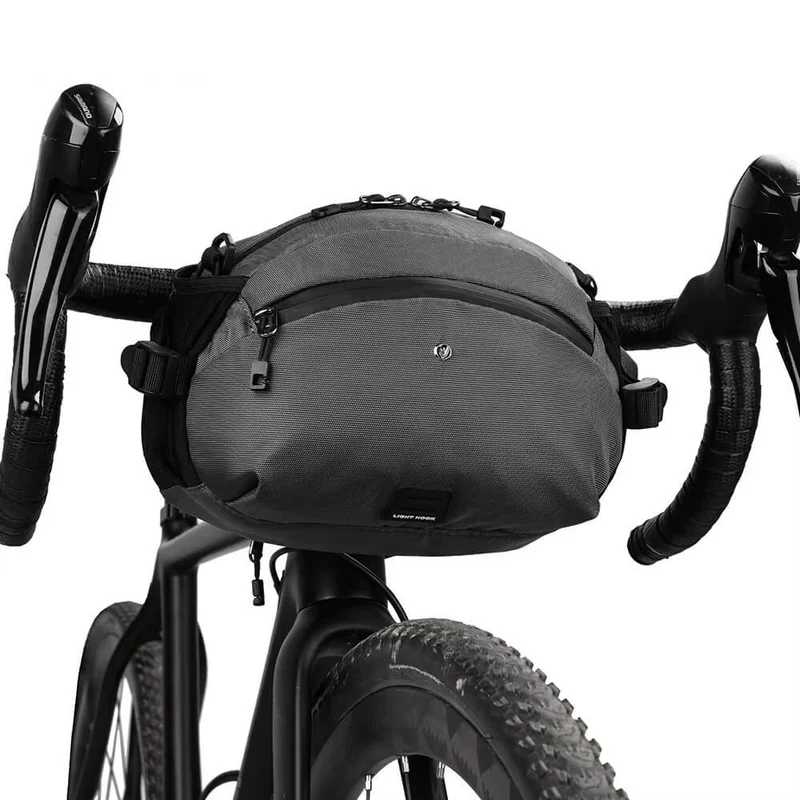 TravelGrip™ | Sacoche guidon vélo étanche avec sortie écouteurs
