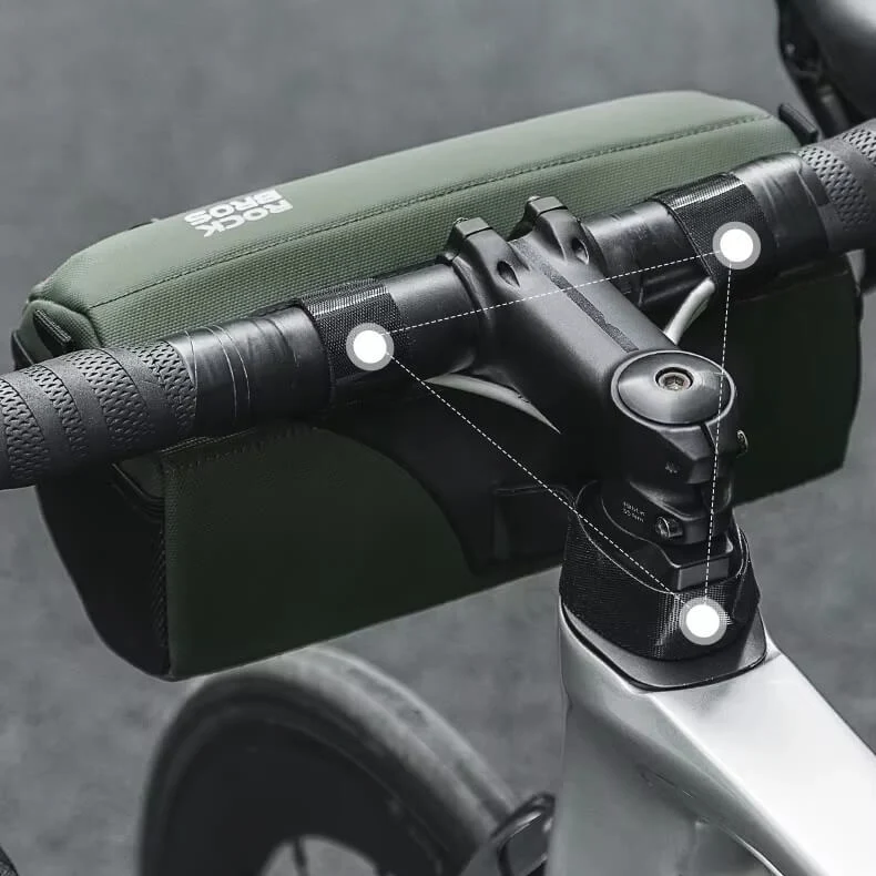CyclePouch™ | Sacoche guidon vélo robuste et polyvalente 2.2L