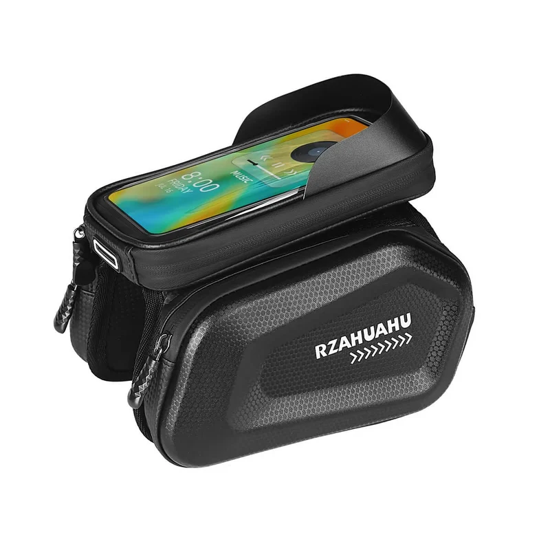 FrameTote™ | Sacoche velo telephone résistante et pratique avec rangement optimisé