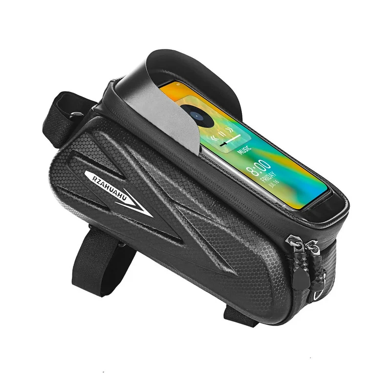 FrameTote™ | Sacoche velo telephone résistante et pratique avec rangement optimisé