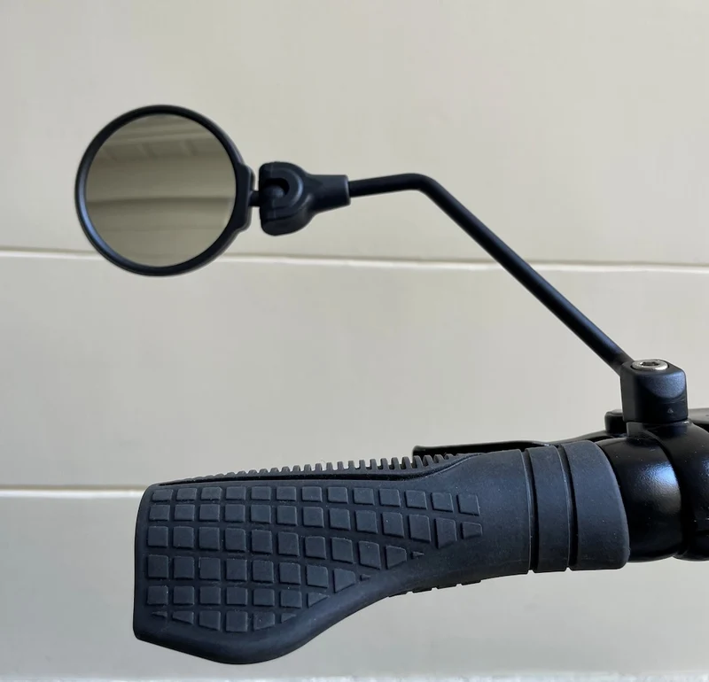 Rétroviseur vélo Gauche Atelya – Aluminium Rond
