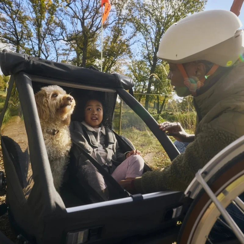 Siège enfant pour remorque vélo Yuuna Croozer