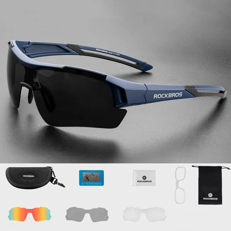 AntiFogGlasses™ | Lunette velo avec protection UV et lentilles interchangeables