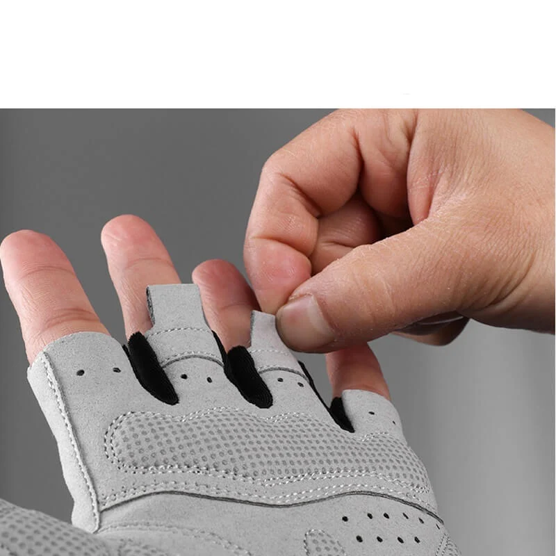 BikeHalfFingerMittens™ | Gants velo demi-doigt antichoc et respirants
