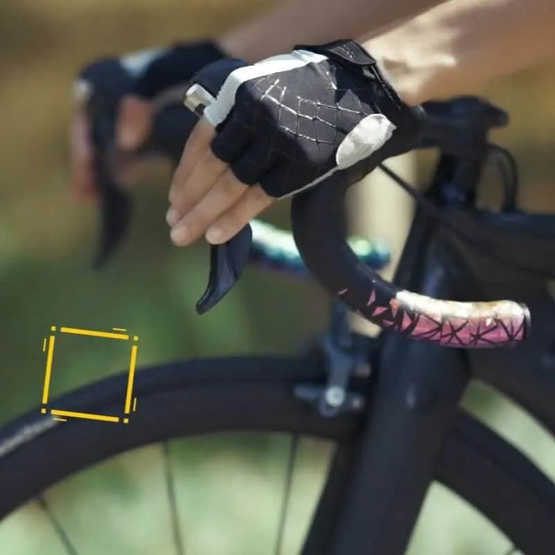 BikeHalfFingerMittens™ | Gants velo demi-doigt antichoc et respirants