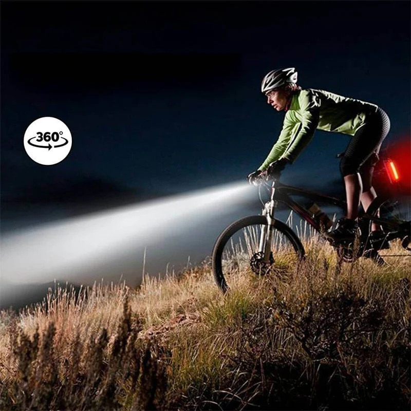 BrightBikeLight™ | Eclairage velo USB rechargeable