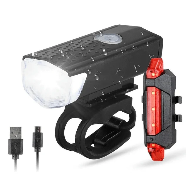 BrightBikeLight™ | Eclairage velo USB rechargeable