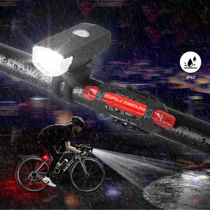 BrightBikeLight™ | Eclairage velo USB rechargeable