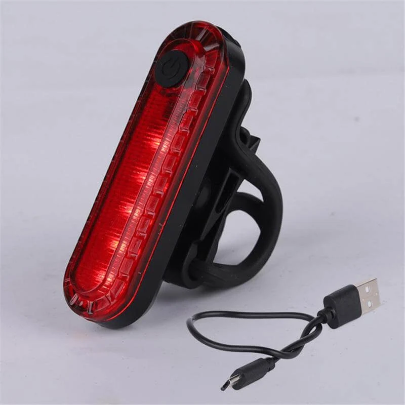 BikeSafetyLight™ | Feu arriere velo rechargeable avec haute visibilité et installation rapide
