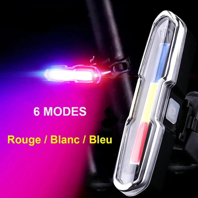 BikeLanLight™ | Feu arriere velo USB rechargeable