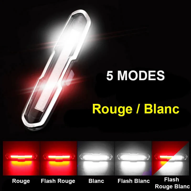 BikeLanLight™ | Feu arriere velo USB rechargeable