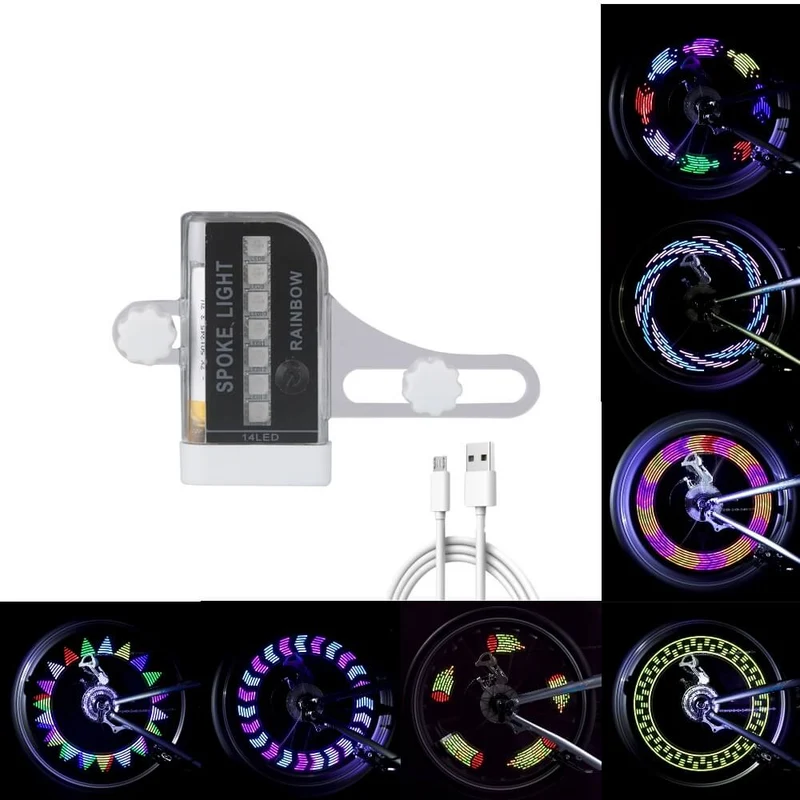 BikeSpokeLight™ | Eclairage velo multicolore et automatique