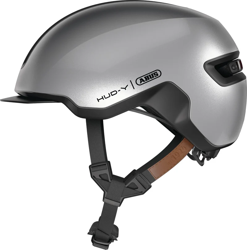 Casque Abus HUD-Y avec feu pour vélo