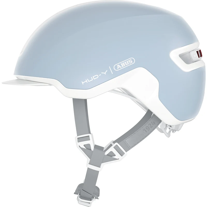 Casque Abus HUD-Y avec feu pour vélo