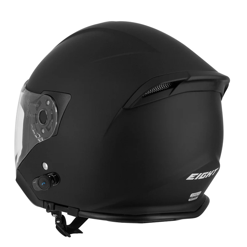 Casque jet moto + Bluetooth - S770 Noir