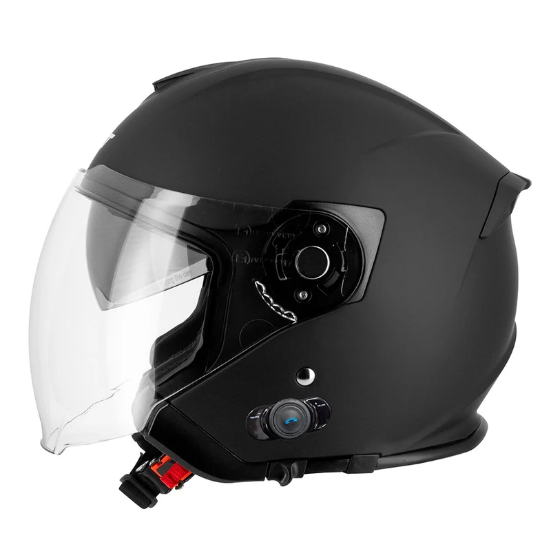 Casque jet moto + Bluetooth - S770 Noir