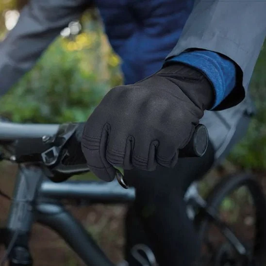 Gants Cyclisme Hiver Protegecoldjoint™ : Coque de Protection Anti-Choc et Coupe-Vent Total