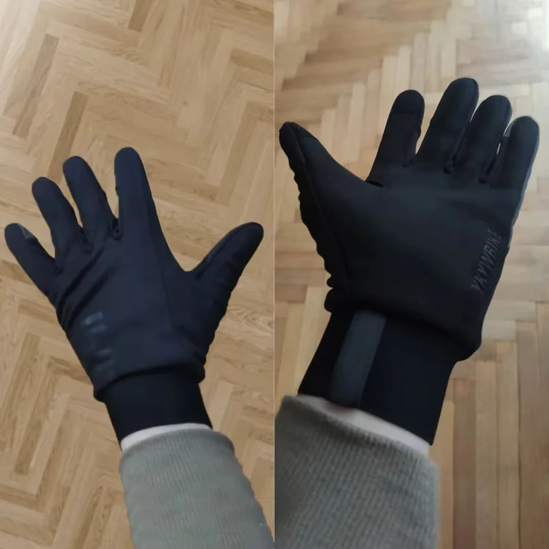 Gants Vélo ChaudFleece™ : Isolation 0°C, Paume en Suède pour Contrôle et Tactile