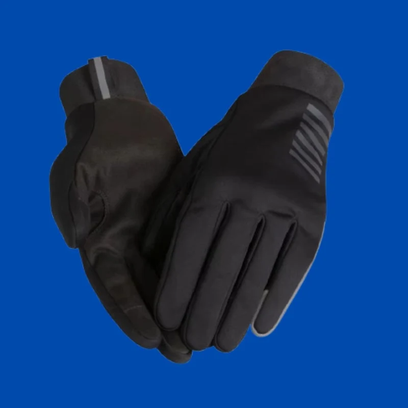 Gants Vélo ChaudFleece™ : Isolation 0°C, Paume en Suède pour Contrôle et Tactile
