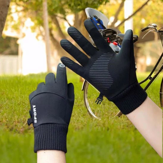 Gants Cycliste Mi-Saison | Chaleur (+5°C), Légèreté et Écran Tactile